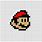 Pixel Mario Face