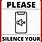 Please Silence Your Cell Phone Sign