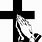 Prayer Hands with Cross
