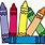 Preschool Crayons Clip Art