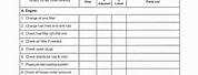Preventive Maintenance Checklist Template PDF for Tannery