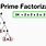 Prime Factorization Meaning