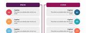Pros and Cons PowerPoint Template Free