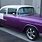 Purple 55 Chevy