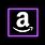 Purple Amazon Icon
