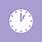 Purple Clock Icon