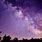Purple Milky Way
