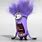 Purple Minion Screaming