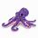 Purple Octopus Toy