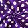Purple Polka Dot Fabric