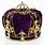 Purple Royalty Crown
