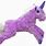 Purple Unicorn Stuffed Animal