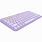 Purple Wireless Keyboard