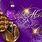 Purple and Gold Christmas Wallpaper