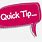 Quick Tip Clip Art