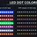 RGB LED Color Chart