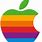 Rainbow Apple Icon
