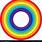 Rainbow Circle Icon