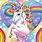 Rainbow Unicorn Art