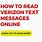 Read Text Messages Online Verizon