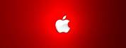 Red Apple Logo iPhone Wallpaper
