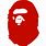 Red BAPE PFP