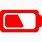 Red Battery Icon