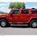 Red Hummer H2
