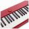 Red Keyboard Piano