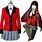 Red School Uniform Anime