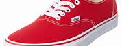 Red Vans Sneakers