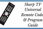 Remote Codes for Sharp TV