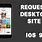 Request Desktop Site iOS