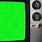 Retro TV Green screen