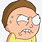 Rick and Morty Angry Face