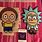 Rick and Morty Fuse Beads