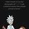 Rick and Morty Rick Quotes