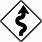 Road Sign Clip Art Black and White