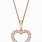 Rose Gold Heart Necklace