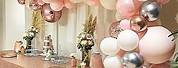 Rose Gold Theme Party Decorations