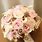 Rose Gold Wedding Bouquets