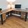 Rustic L-Shaped Desk