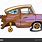 Rusty Car Cartoon