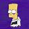Sad Bart Simpson Vaporwave
