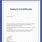Salary Certificate Letter Template