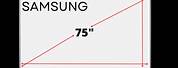 Samsung 75 Inch TV Dimensions