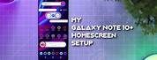 Samsung Galaxy Note Home Screen