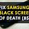 Samsung Galaxy Phone Black Screen