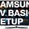 Samsung TV Setup