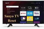 Sanyo TV Reset